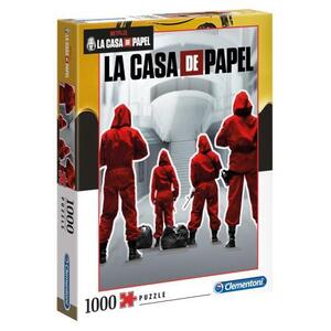 Imagine Puzzle Clementoni - La Casa de Papel, The money heist, 1000 piese