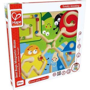 Imagine Jucarie din lemn Hape - Labirint magnetic, Insecte