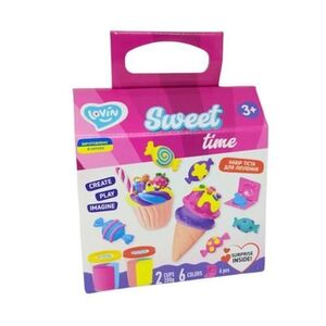 Imagine Set plastilina Lovin'Do Sweet Time, 6 culori
