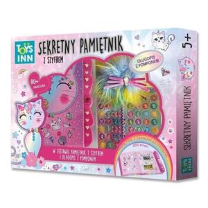 Imagine Set jurnal/accesorii, Toys In, 5+, Multicolor