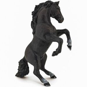 Imagine Figurina Papo - Cai si Ponei, Cal negru cabrat