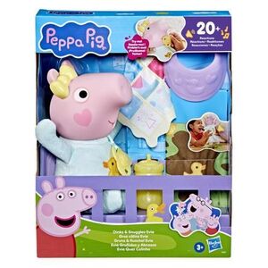 Imagine Jucarie de plus interactiva Peppa Pig - Oinks and snuggles Evie, cu accesorii