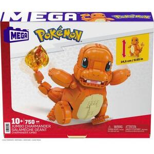 Imagine Set de constructie Pokemon Mega Construx - Jumbo Charmander, 750 piese