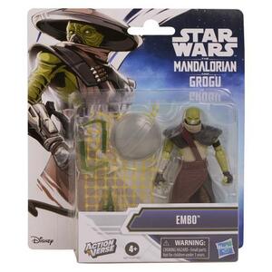 Imagine Figurina Star Wars Mandalorian si Grogu, Embo, cu accesorii