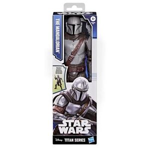 Imagine Figurina Star Wars Titan Series Mandalorianul, 30 cm