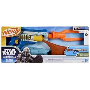 Imagine Blaster Nerf Elite Star Wars Mandalorian si Grogu