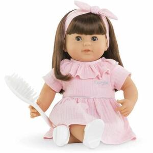 Imagine Papusa bebelus Corolle Mon Grand Poupon Julie, rochita roz, 36 cm