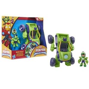 Imagine Set de joaca 2 in 1 Iron Man and his Amazing Friends - Iron Hulk, cu figurina