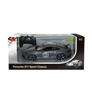 Imagine Masinuta Rastar RC Porsche 911 Sport Classic, 1: 16 (Gri)