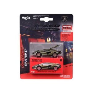 Imagine Masinuta metalica Maisto - Lamborghini Sian FKP 37, scara 1: 64 (Verde)