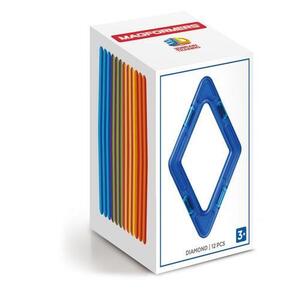Imagine Set 12 piese de constructie, DANTE, Multicolor