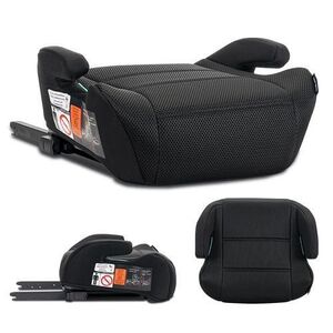 Imagine Inaltator auto pentru copii Lorelli Zen, Isofix, 6-12 Ani, 125-150 cm, cu conectori pentru ghidaj, Negru