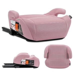 Imagine Inaltator auto pentru copii Lorelli Zen, Isofix, 6-12 Ani, 125-150 cm, cu conectori pentru ghidaj, Roz