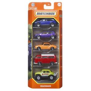 Imagine Set 5 masinute Matchbox - MBX, Volkswagen, scara 1: 64