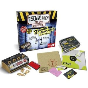Imagine Joc de societate Simba Noris Escape Room, provocator, 1-6 jucatori, 60 de minute