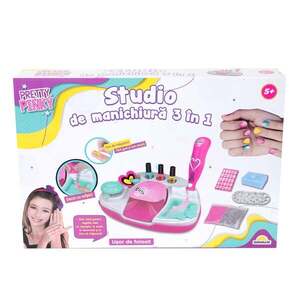 Imagine Studio de manichiura 3 in 1, Pretty Pinky, Nail Art Studio