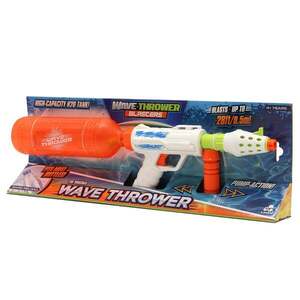 Imagine Pistol cu apa Lanard Toys, Wave Thrower Blasters, Original Wave Thrower, Portocaliu