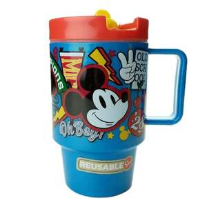 Imagine Cana cu pai, Disney Mickey Mouse, 530 ml