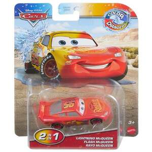 Imagine Masinuta Disney Cars, Color Changers, Lightning McQueen, JHG25