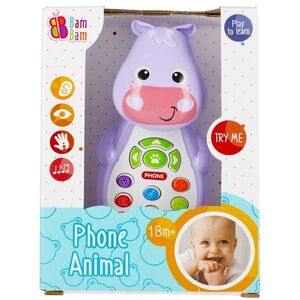 Imagine Jucarie interactiva, BamBam, Telefon, Hipopotam