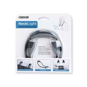 Imagine Lampa LED de gat hands-free cu doua surse de lumina, Carson, 70 lumeni