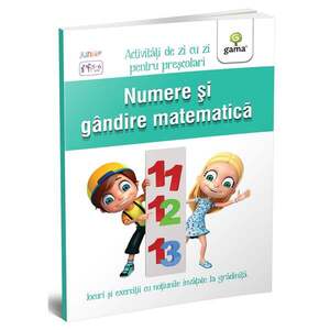 Imagine Carte Editura Gama, Numere si gandire matematica 5-6 ani, Activitati de zi cu zi