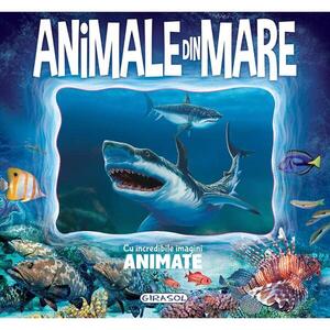 Imagine Carte cu imagini animate, Animale din mare