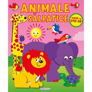 Imagine Carte cu pop-up, Animale salbatice