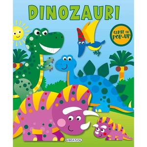 Imagine Carte cu pop-up, Dinozauri
