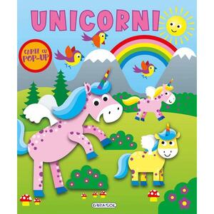 Imagine Carte cu pop-up, Unicorni