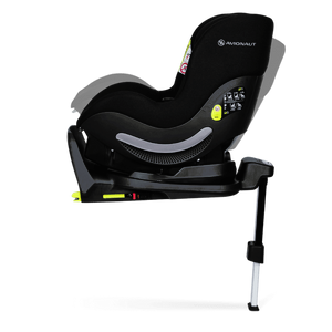Imagine Scaun auto Avionaut AeroFIX Airflow AF.03 Black + baza isofix IQ Orbit