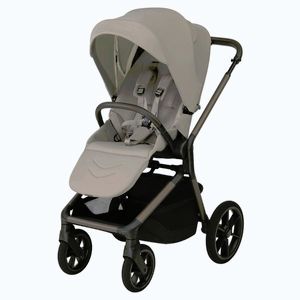 Imagine Carucior 2 in 1 pentru copii Espiro Noblle cu landou pliabil si toate accesoriile incluse Cashmere