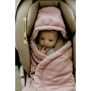 Imagine Paturica universala pentru scoica auto Sleepee, din bumbac Blossom Pink Sleepee 3 Tog