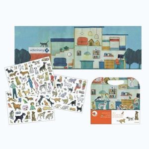 Imagine La medicul veterinar, set magnetic, Egmont Toys