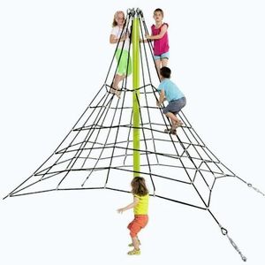 Imagine Catarator cu plasa piramidala KBT, 2, 7 m, pentru locuri de joaca KBT Pyramid Net, 2.7m, pentru locurile de joaca, uz public