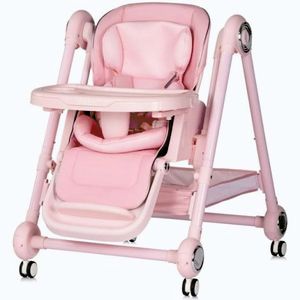 Imagine Scaun de masa Chipolino Melba 2 in 1 powder pink