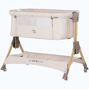 Imagine Patut co-sleeper pliabil Chipolino SleepNFold cashmere