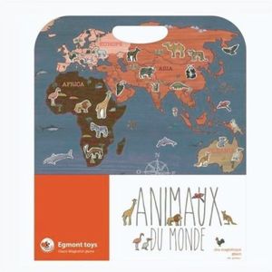 Imagine Animalele lumii, set magnetic Egmont Toys