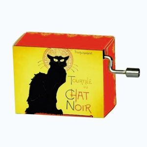 Imagine Flasneta Art Nouveau Chat Noir, Fridolin