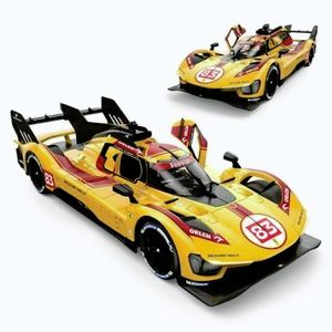 Imagine Masina Cu Telecomanda Ferrari 499p N83 Galben Scara 1 La 14