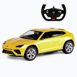 Imagine Masina Cu Telecomanda Lamborghini Urus Galben Cu Scara 1 La 14