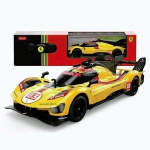 Imagine Masina Cu Telecomanda Ferrari 499p N83 Galben Scara 1 La 24