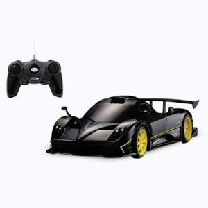 Imagine Masina Cu Telecomanda Pagani Zonda R Negru Cu Scara 1 La 24