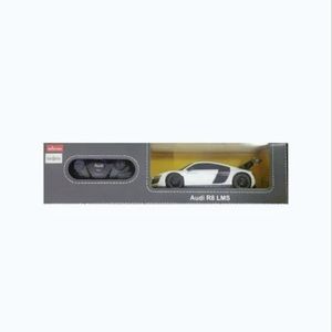 Imagine Masina Cu Telecomanda Audi R8 Alb Cu Scara 1 La 24