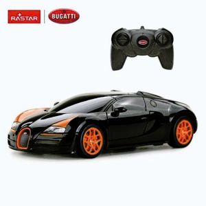 Imagine Masina Cu Telecomanda Bugatti Grand Sport Vitesse Negru Cu Scara 1 La 24