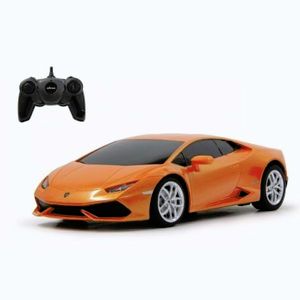 Imagine Masina Cu Telecomanda Lamborghini HuracÁn Lp610-4 Portocaliu Cu Scara 1 La 24
