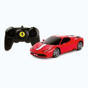 Imagine Masina Cu Telecomanda Ferrari 458 Speciale Rosu Cu Scara 1 La 24