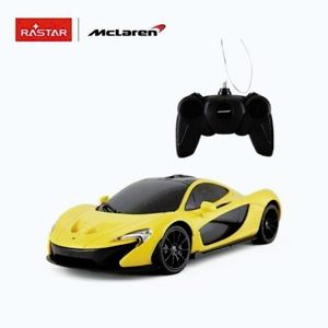 Imagine Masina Cu Telecomanda Mclaren P1 Galben Scara 1 La 24