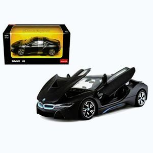 Imagine Masinuta Metalica Bmw I8 Negru Scara 1 La 24