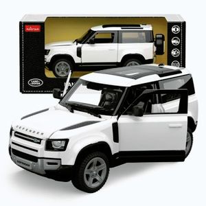 Imagine Masinuta Metalica Land Rover Defender 90 Alb Scara 1 La 24